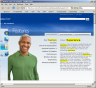 Microsoft web page: Windows Vista User Experience highlighted 