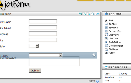 Jotform screenshot (click to enlarge)