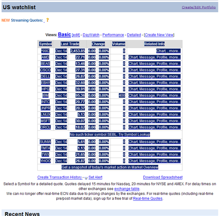 yahoo finance stocks my portfolio download