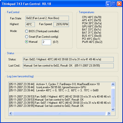 instal FanControl v160