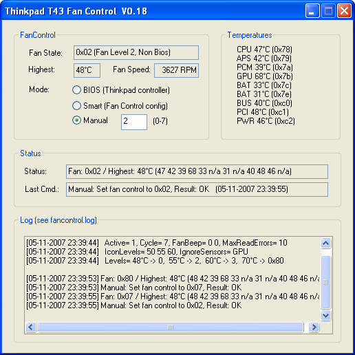 download the new version for windows FanControl v162